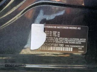 2013 BMW 3 Series 328i xDrive z VIN WBA3B5C54DF597780, wystawiony jako Copart lot #60800255 z przebiegiem Nie podano mil oraz Szkoda całkowita • Salvage title. Historia ofert i sprzedaży dostępna na DreamBid. Obrazek 13.