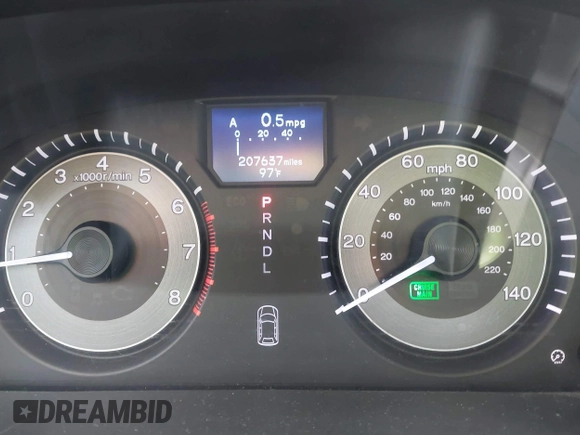 2015 Honda Odyssey Touring Elite with VIN 5FNRL5H96FB045968, listed as a IAAI auction lot 42263637 with 207,637 mi miles and . Bid and sale history available at DreamBid. Image 7.