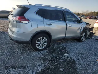 2016 Nissan Rogue SV with VIN KNMAT2MT8GP674488, listed as a Copart auction lot 43393465 with 112,949 mi miles and Salvage Title. Bid and sale history available at carsss.com. Image 3.
