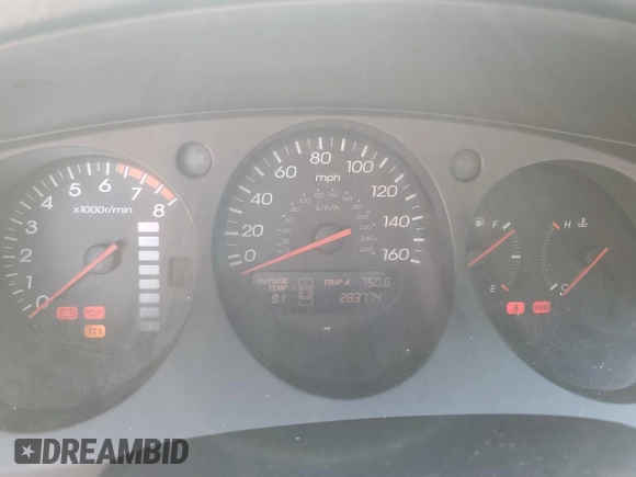 2002 Acura TL w/Navigation with VIN 19UUA56732A038837, listed as a Copart auction lot 67382054 with 283,774 mi miles and Salvage Title. Bid and sale history available at carsss.com. Image 9.