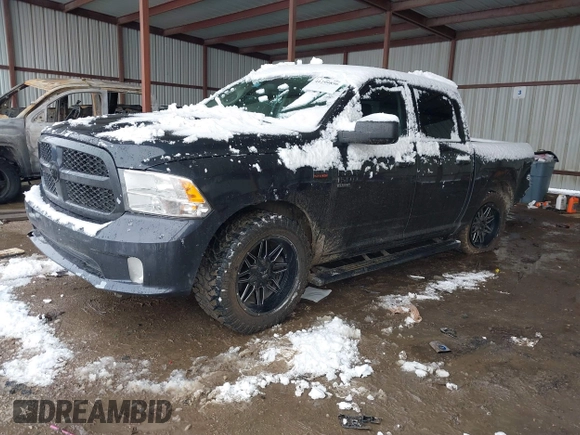 2019 Ram 1500 Classic Lone Star with VIN 1C6RR6LT7KS539154, listed as a IAAI auction lot 41299856 with 104,351 mi miles. Bid and sale history available at carsss.com. Image 16.