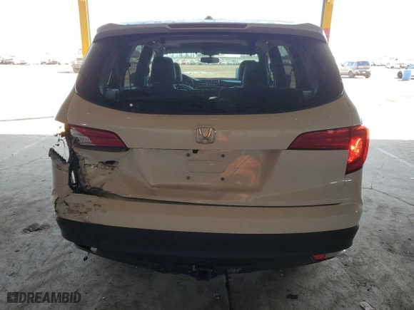 2018 Honda Pilot EX-L with VIN 5FNYF5H51JB016743, listed as a Copart auction lot 46347275 with 106,433 mi miles and Salvage Title. Bid and sale history available at carsss.com. Image 6.