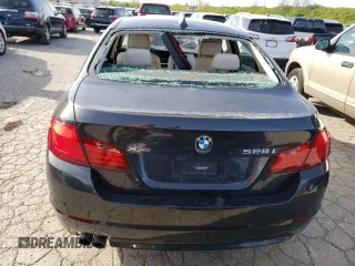 2013 BMW 5 Series 528i xDrive with VIN WBAXH5C55DD106628, listed as a Copart auction lot 49565214 with 123,709 mi miles and Salvage Title. Bid and sale history available at carsss.com. Image 6.