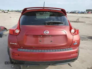 2013 Nissan Juke SV with VIN JN8AF5MR0DT225617, listed as a Copart auction lot 50709075 with Not Provided miles and Salvage Title. Bid and sale history available at carsss.com. Image 6.