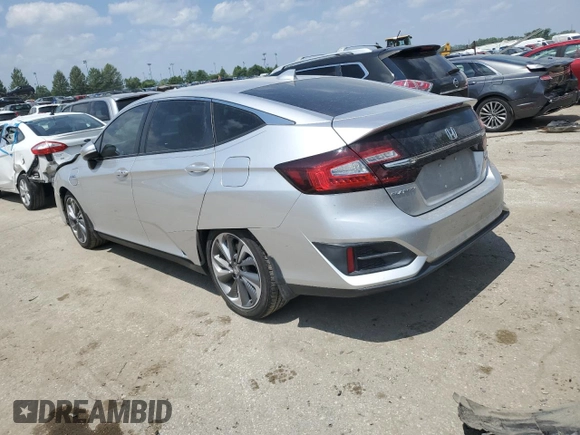 2018 Honda Clarity Plug-In Hybrid Touring with VIN JHMZC5F32JC002182, listed as a Copart auction lot 55677054 with 43,576 mi miles and Salvage Title. Bid and sale history available at carsss.com. Image 2.