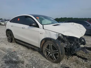 2017 Mercedes-Benz GLE 43 AMG with VIN 4JGED6EB6HA050779, listed as a Copart auction lot 57034365 with Not provided miles and Salvage title. Bid and sale history available at DreamBid. Image 4.