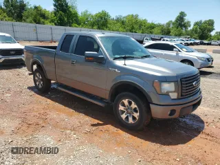 2012 Ford F-150 XL with VIN 1FTFX1EF5CFA48040, listed as a Copart auction lot 59801405 with 197,166 mi miles and Salvage title. Bid and sale history available at DreamBid. Image 4.