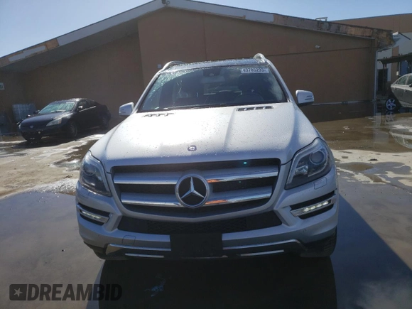 2015 Mercedes-Benz GL-Class GL 450 with VIN 4JGDF6EEXFA460305, listed as a Copart auction lot 43785293 with 58,624 mi miles. Bid and sale history available at carsss.com. Image 5.