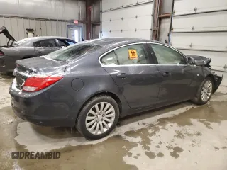 2011 Buick Regal CXL RL2 with VIN 2G4GP5EC8B9189933, listed as a Copart auction lot 88292815 with Not provided miles and Non repairable. Bid and sale history available at DreamBid. Image 3.
