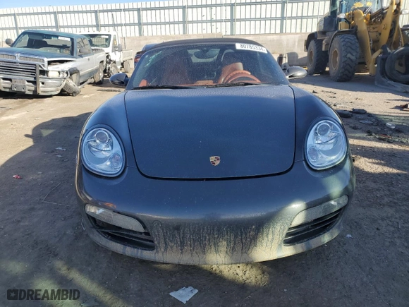 2006 Porsche Boxster with VIN WP0CA29816U710539, listed as a Copart auction lot 80785334 with 104,041 mi miles and Salvage Title. Bid and sale history available at carsss.com. Image 5.