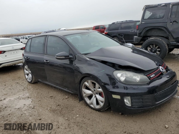 2011 Volkswagen GTI w/Sunroof & Navi PZEV z VIN WVWGD7AJ8BW312571, wystawiony jako Copart lot #45567945 z przebiegiem 155 022 mil mil oraz Szkoda całkowita • Salvage title. Historia ofert i sprzedaży dostępna na DreamBid. Obrazek 4.