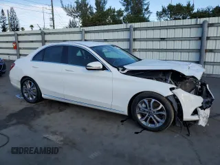 2017 Mercedes-Benz C C 300 with VIN 55SWF4JBXHU231791, listed as a Copart auction lot 44500945 with 108,324 mi miles and Salvage Title. Bid and sale history available at carsss.com. Image 4.