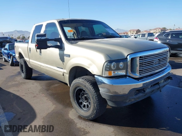 2001 Ford Super Duty F-250 XL with VIN 3FTNW21F21MA21921, listed as a IAAI auction lot 41503819 with 286,317 mi miles. Bid and sale history available at carsss.com. Image 1.