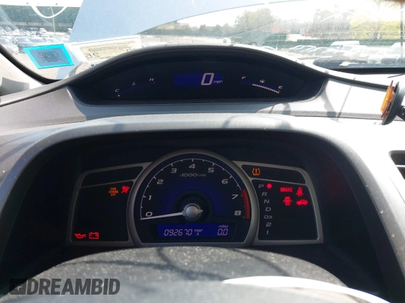 2011 Honda Civic EX-L with VIN 2HGFA1F96BH504524, listed as a IAAI auction lot 42091146 with 92,670 mi miles and . Bid and sale history available at DreamBid. Image 15.