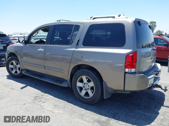 2006 Nissan Armada LE with VIN 5N1AA08A16N728545, listed as a IAAI auction lot 42346207 with 234,261 mi miles and . Bid and sale history available at DreamBid. Image 3.