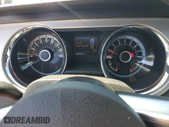 2013 Ford Mustang V6 with VIN 1ZVBP8EM2D5249971, listed as a Copart auction lot 70028174 with 78,348 mi miles and Salvage title. Bid and sale history available at DreamBid. Image 9.