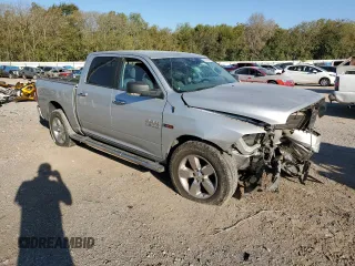 2018 Ram 1500 Big Horn with VIN 1C6RR7LM3JS357044, listed as a Copart auction lot 73511544 with 127,060 mi miles and Salvage Title. Bid and sale history available at carsss.com. Image 4.
