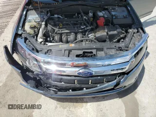2011 Ford Fusion SEL with VIN 3FAHP0JA5BR340842, listed as a Copart auction lot 55117615 with 106,611 mi miles and Salvage Title. Bid and sale history available at DreamBid. Image 11.