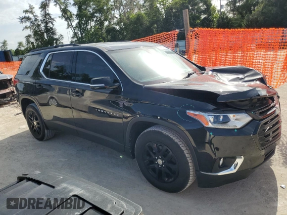 2020 Chevrolet Traverse LT Cloth with VIN 1GNERGKW8LJ168125, listed as a Copart auction lot 60665465 with 157,215 mi miles and Salvage title. Bid and sale history available at DreamBid. Image 4.