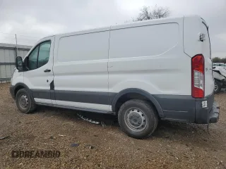 2018 Ford Transit with VIN 1FTYE1YM9JKA25907, listed as a Copart auction lot 46324975 with 253,828 mi miles and Salvage title. Bid and sale history available at DreamBid. Image 2.