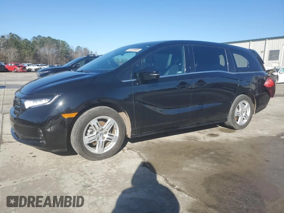 2024 Honda Odyssey Sport with VIN 5FNRL6H74RB057822, listed as a Copart auction lot 43315985 with 10,903 mi miles and Salvage Title. Bid and sale history available at DreamBid. Image 1.