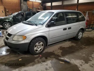 2001 Dodge Caravan SE with VIN 1B4GP25B91B189198, listed as a Copart auction lot 80727184 with 61,836 mi miles and Salvage Title. Bid and sale history available at carsss.com. Image 1.