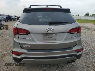 2017 Hyundai Santa Fe Ultimate with VIN 5XYZW4LA4HG488067, listed as a Copart auction lot 54984005 with 100,784 mi miles and Salvage title. Bid and sale history available at DreamBid. Image 6.