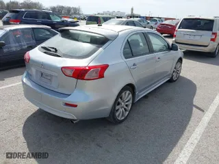 2010 Mitsubishi Lancer GTS with VIN JA32X8HWXAU010281, listed as a IAAI auction lot 41675417 with 101,502 mi miles. Bid and sale history available at carsss.com. Image 4.