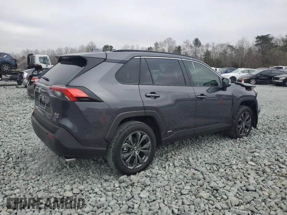 2025 Toyota RAV4 Hybrid XLE Premium z VIN JTMB6RFV6SJ065723, wystawiony jako Copart lot #49062015 z przebiegiem 2 702 mil mil oraz Szkoda całkowita • Salvage title. Historia ofert i sprzedaży dostępna na DreamBid. Obrazek 3.