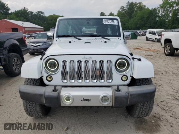 2015 Jeep Wrangler Unlimited Sahara with VIN 1C4HJWEG7FL671259, listed as a Copart auction lot 60151225 with 81,281 mi miles and Clean title. Bid and sale history available at DreamBid. Image 5.