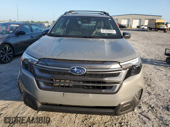 2025 Subaru Forester Premium with VIN JF2SLDBC3SH463710, listed as a Copart auction lot 61829635 with 13,091 mi miles and Salvage title. Bid and sale history available at DreamBid. Image 5.
