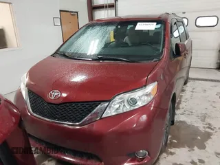 2015 Toyota Sienna LE AAS with VIN 5TDKK3DC8FS655876, listed as a IAAI auction lot 42298949 with 93,459 mi miles and . Bid and sale history available at DreamBid. Image 12.