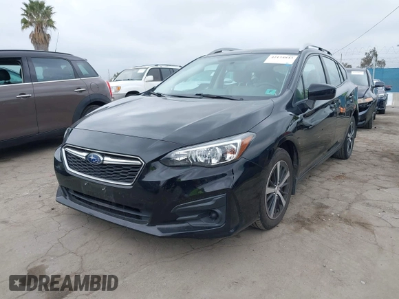 2019 Subaru Impreza Premium z VIN 4S3GTAC63K3754877, wystawiony jako IAAI lot #42174843 z przebiegiem 66 184 mil mil oraz . Historia ofert i sprzedaży dostępna na DreamBid. Obrazek 2.