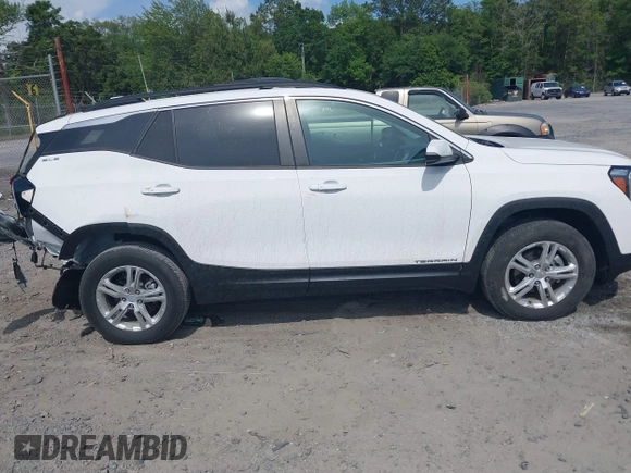 2023 GMC Terrain SLE with VIN 3GKALTEG7PL230767, listed as a IAAI auction lot 42175868 with 7,981 mi miles and . Bid and sale history available at carsss.com. Image 13.
