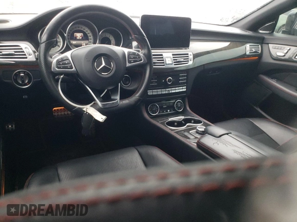 2016 Mercedes-Benz CLS 550 with VIN WDDLJ7DB3GA179515, listed as a Copart auction lot 60130015 with 123,147 mi miles and Salvage title. Bid and sale history available at DreamBid. Image 8.