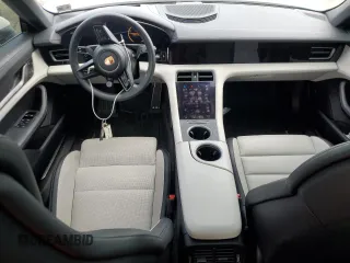 2025 Porsche Taycan with VIN WP0AA2Y18SSA09226, listed as a Copart auction lot 51801615 with 15,533 mi miles and Salvage title. Bid and sale history available at DreamBid. Image 8.