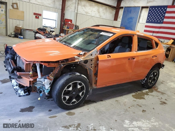 2020 Subaru Crosstrek Premium with VIN JF2GTAPC1LH278392, listed as a Copart auction lot 87400064 with 104,999 mi miles and Salvage Title. Bid and sale history available at carsss.com. Image 1.