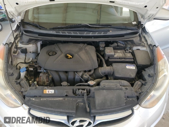 2012 Hyundai Elantra Limited with VIN KMHDH4AE3CU274216, listed as a Copart auction lot 53978675 with 115,254 mi miles and Salvage Title. Bid and sale history available at carsss.com. Image 11.