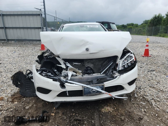 2019 Mercedes-Benz C 300 with VIN 55SWF8EB7KU309453, listed as a Copart auction lot 60750895 with Not provided miles and Salvage title. Bid and sale history available at DreamBid. Image 5.