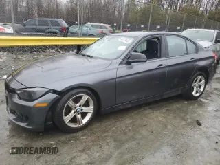 2015 BMW 3 Series 320i with VIN WBA3B1C55FK136932, listed as a Copart auction lot 44278445 with 153,693 mi miles and Salvage Title. Bid and sale history available at carsss.com. Image 1.