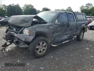 2006 Ford F-150 STX с VIN 1FTRX14WX6NA29380, выставлен на аукционе Copart как лот 60492635 с пробегом 235 797 миль миль и Списание • Salvage title. История ставок и продаж доступна на DreamBid. Изображение 1.
