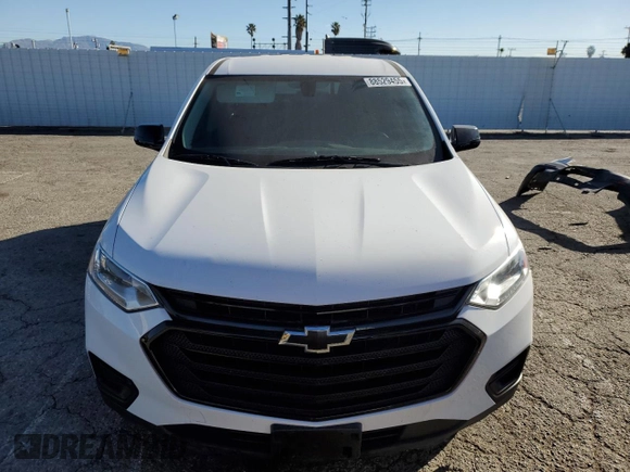 2020 Chevrolet Traverse LS with VIN 1GNERFKW1LJ229602, listed as a Copart auction lot 88529455 with 80,680 mi miles and Salvage Title. Bid and sale history available at carsss.com. Image 5.