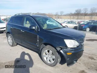 2008 Saturn VUE XR with VIN 3GSCL53748S601916, listed as a IAAI auction lot 41754539 with 158,250 mi miles. Bid and sale history available at carsss.com. Image 1.