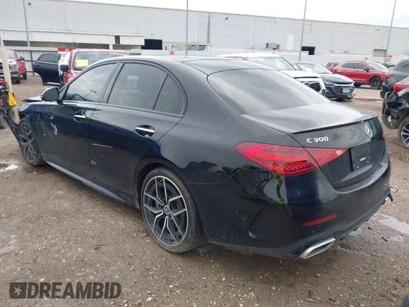 2023 Mercedes-Benz C 300 с VIN W1KAF4GB9PR071002, выставлен на аукционе IAAI как лот 42157912 с пробегом Не указан миль и . История ставок и продаж доступна на DreamBid. Изображение 3.