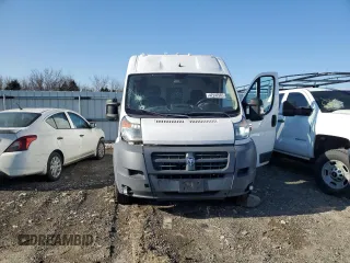 2017 Ram ProMaster Cargo with VIN 3C6TRVDGXHE503231, listed as a Copart auction lot 52055375 with 171,052 mi miles and Salvage Title. Bid and sale history available at carsss.com. Image 5.