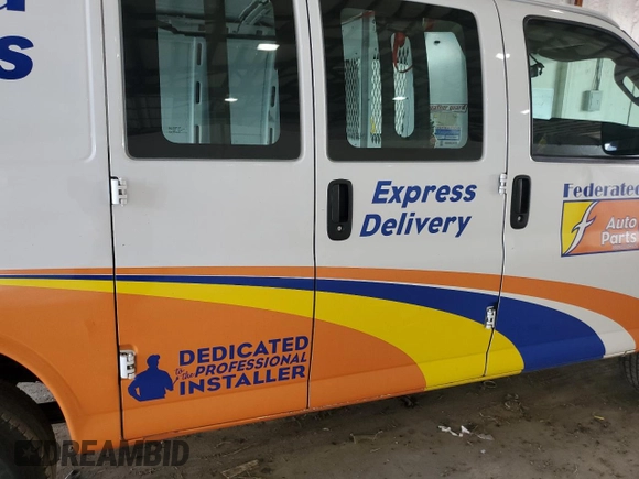 2021 Chevrolet Express Cargo с VIN 1GCWGAF74M1188330, выставлен на аукционе Copart как лот 62999155 с пробегом 244 155 миль миль и Чистый • Clean title. История ставок и продаж доступна на DreamBid. Изображение 10.
