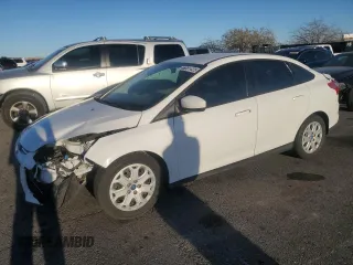 2012 Ford Focus SE with VIN 1FAHP3F29CL222506, listed as a Copart auction lot 46681425 with 104,496 mi miles and Salvage title. Bid and sale history available at DreamBid. Image 1.
