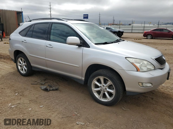 2009 Lexus RX 350 with VIN 2T2HK31U89C115556, listed as a Copart auction lot 54872835 with 250,225 mi miles and Clean Title. Bid and sale history available at DreamBid. Image 4.