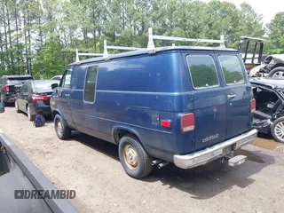 1987 Chevrolet Chevy Van с VIN 1GBEG25H3H7183753, выставлен на аукционе IAAI как лот 42181464 с пробегом 135 683 миль миль и . История ставок и продаж доступна на DreamBid. Изображение 3.