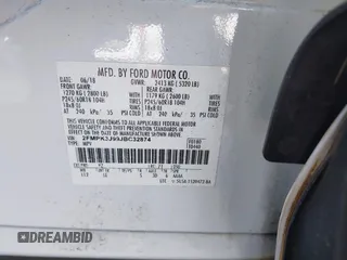 2018 Ford Edge SEL with VIN 2FMPK3J99JBC32874, listed as a IAAI auction lot 41516162 with 91,662 mi miles. Bid and sale history available at carsss.com. Image 9.